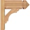 Ekena Millwork Olympic Arts & Crafts Smooth Outlooker, Western Red Cedar, 5 1/2"W x 12"D x 12"H OUT06X12X12OLY03SWR - alternate 3